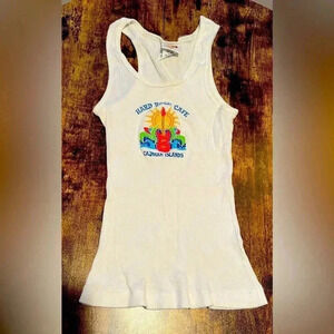 VINTAGE: Hard Rock Cafe| ladies Cayman Islands tank top. Size: Medium